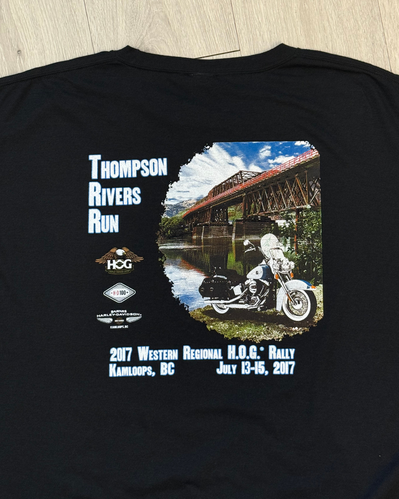 '17 Harley Davidson HOG Canadian Western Regional Rally T-Shirt - Size 3XL