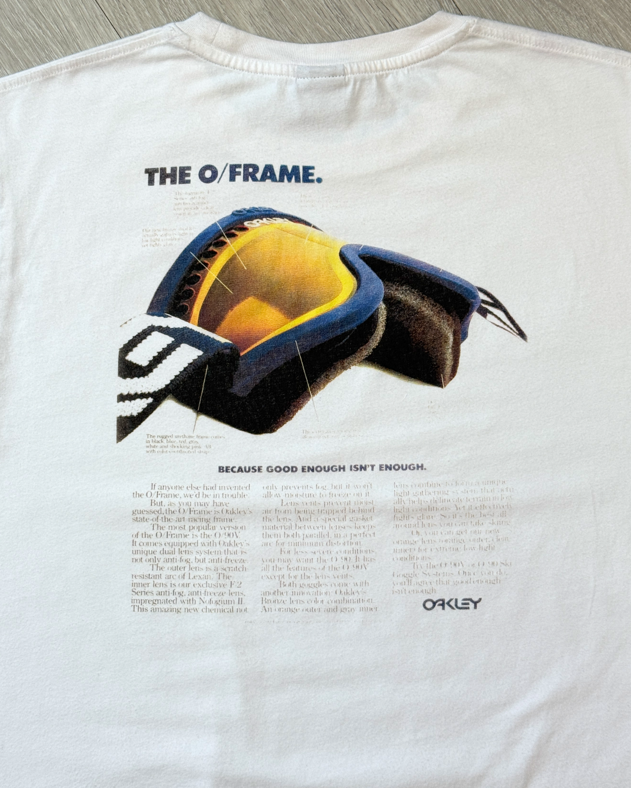Oakley The O Frame Goggles T-Shirt - Size M