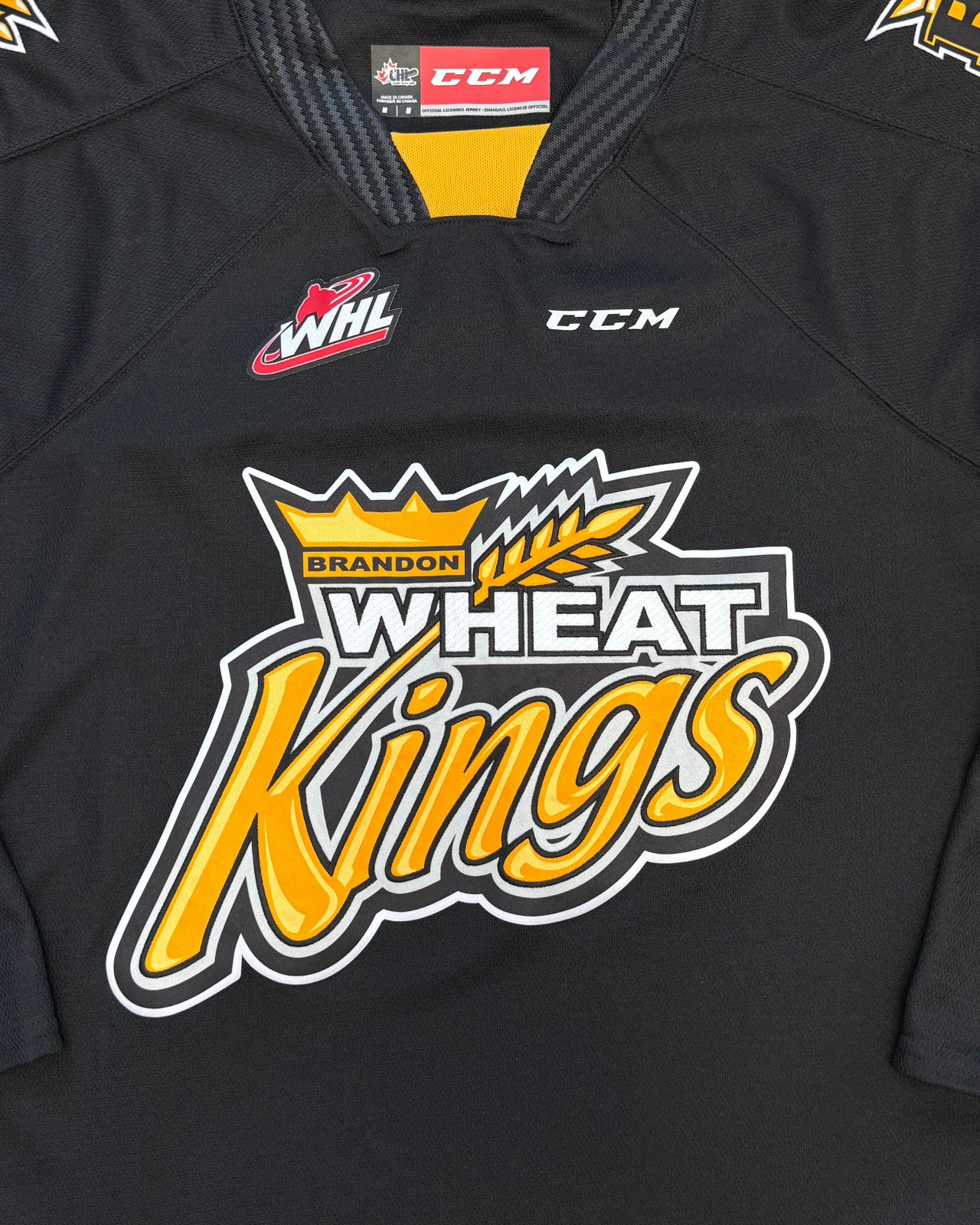 CCM Brandon Wheat Kings WHL Hockey Jersey - Size M