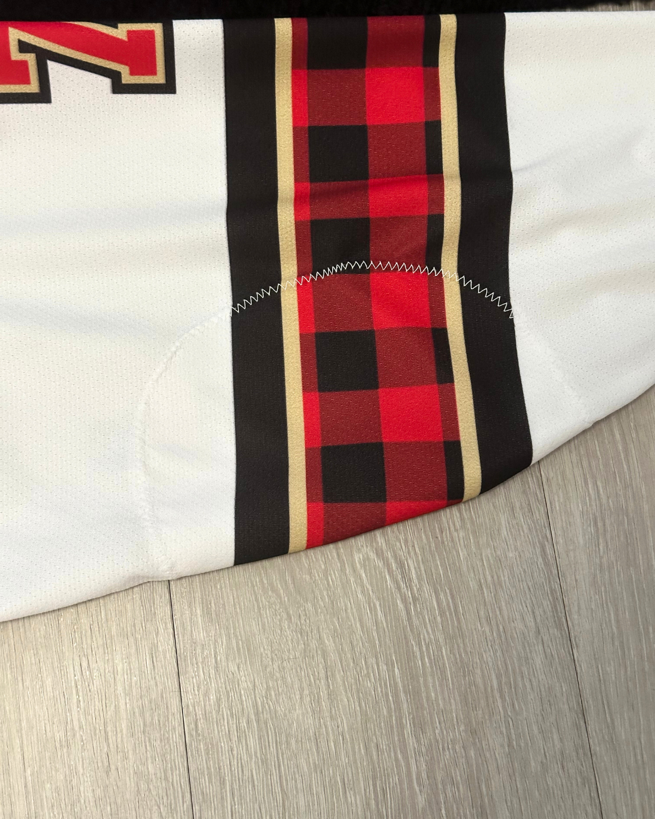 Athletic Knit Ladners Hockey Jersey - Size L