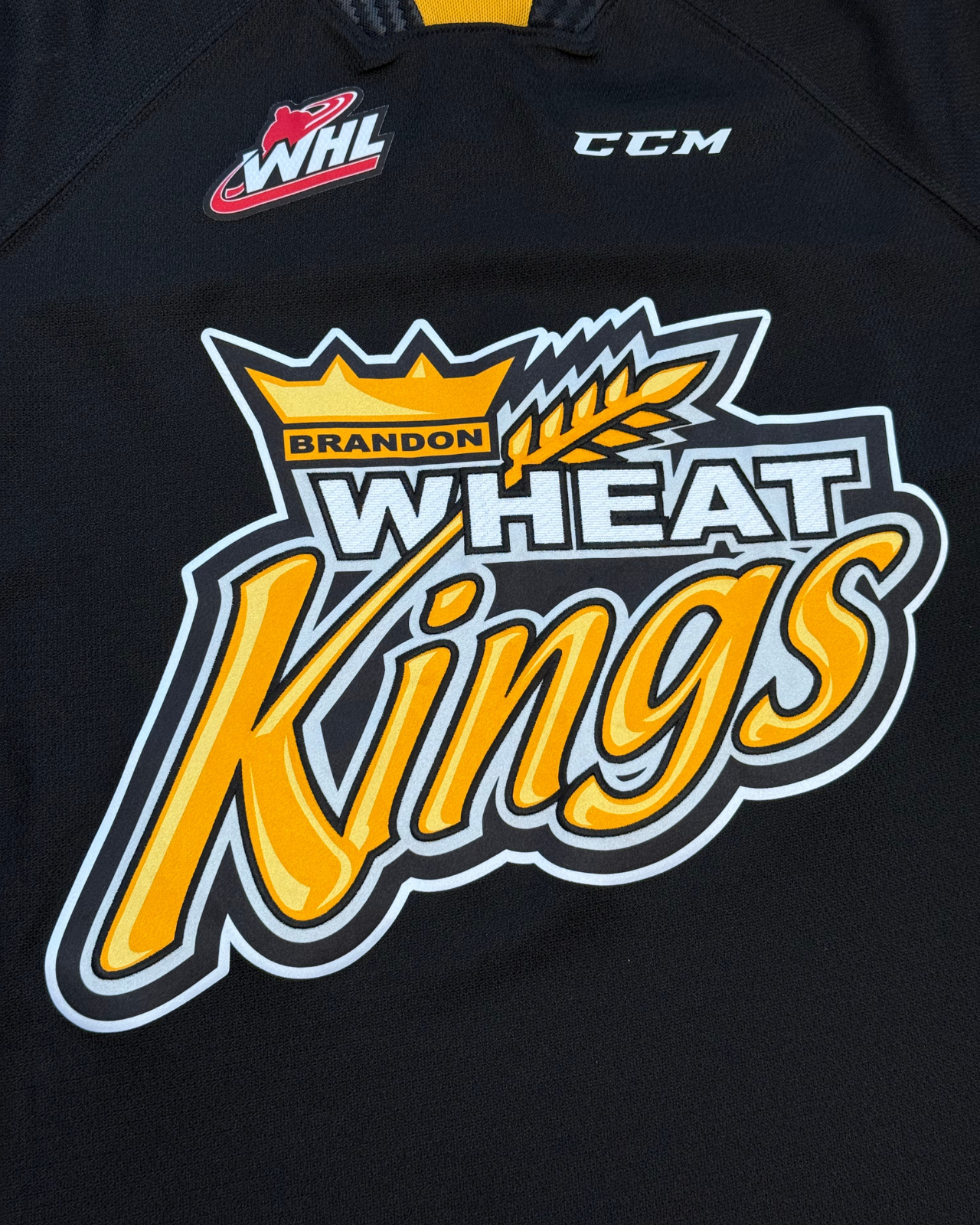 CCM Brandon Wheat Kings WHL Hockey Jersey - Size M