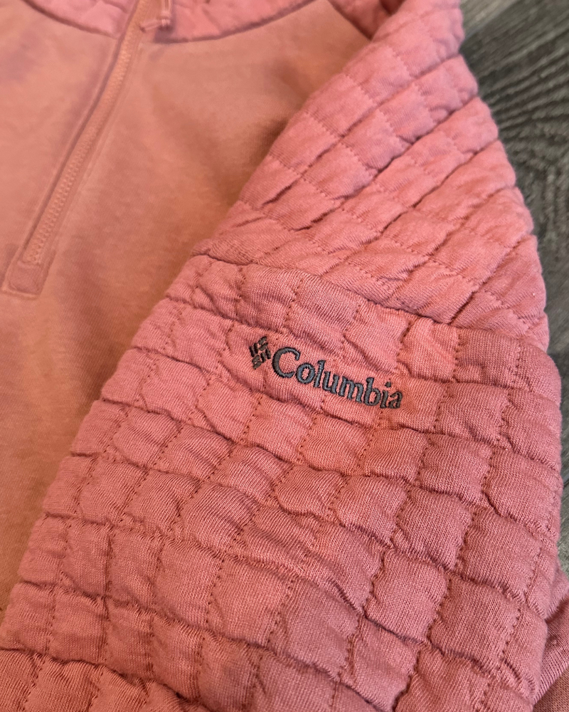 NWT - Women's Columbia Castle Hill 1/4 Zip Quilted Tunic - Size M