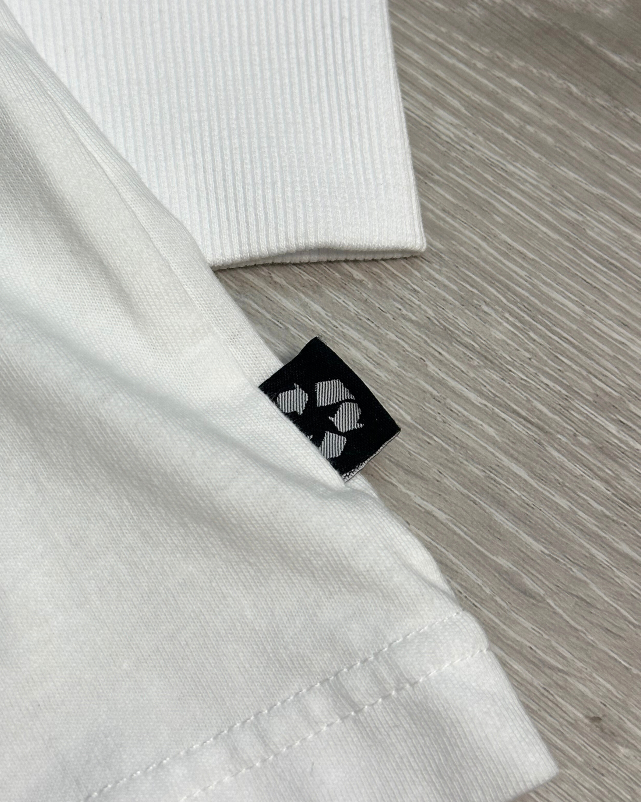 NWT - Afends Globe Recycled Long Sleeve Tee / White