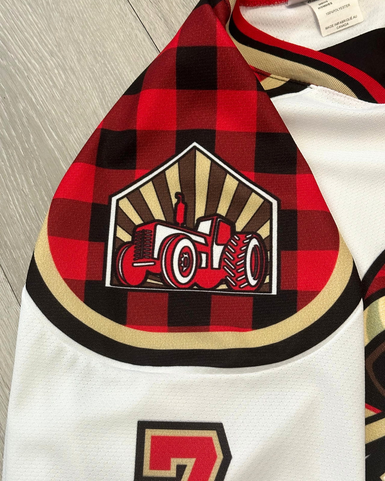 Athletic Knit Ladners Hockey Jersey - Size L