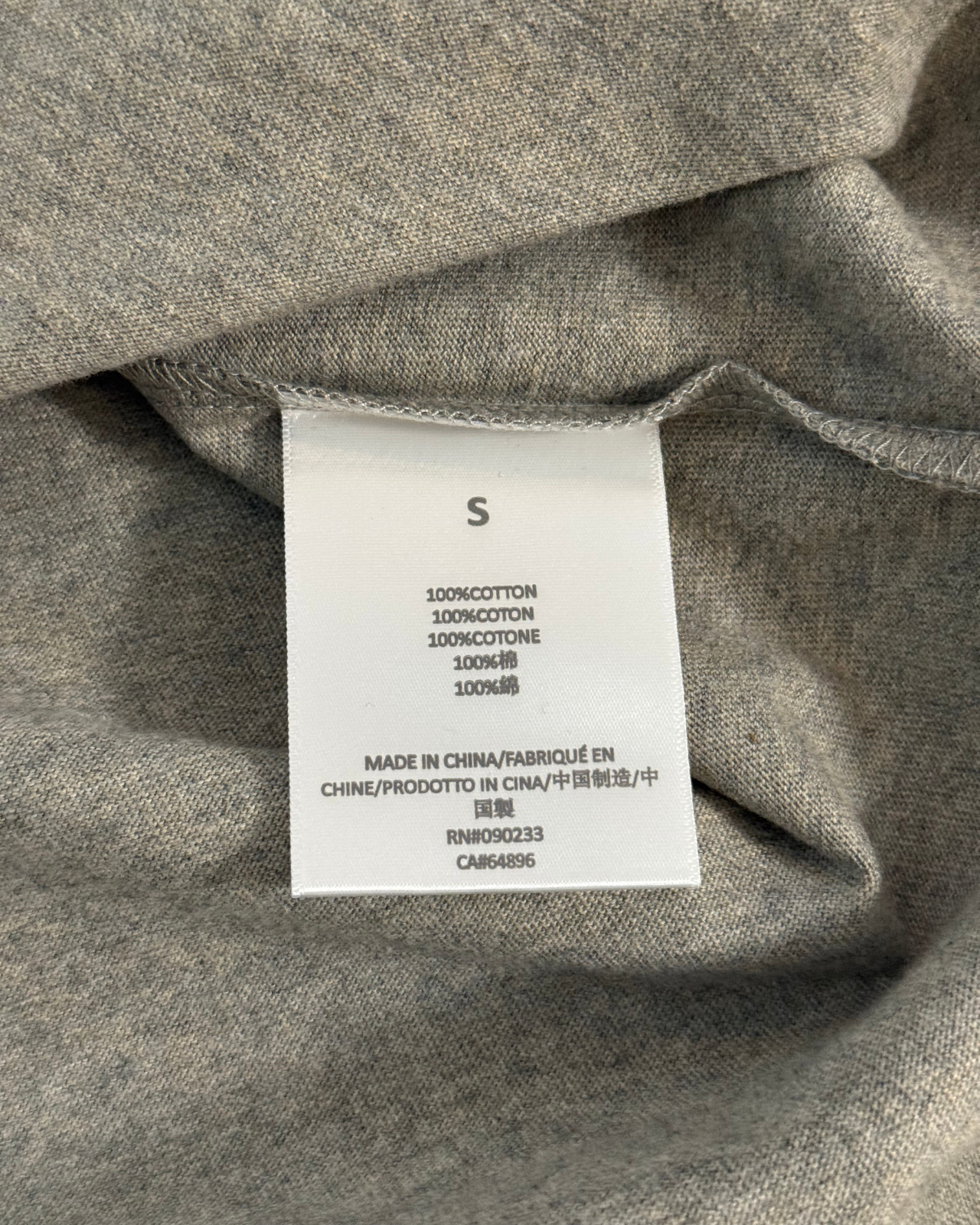 NWT - SS22 Fear of God Essentials Dark Oatmeal T-Shirt - Size S