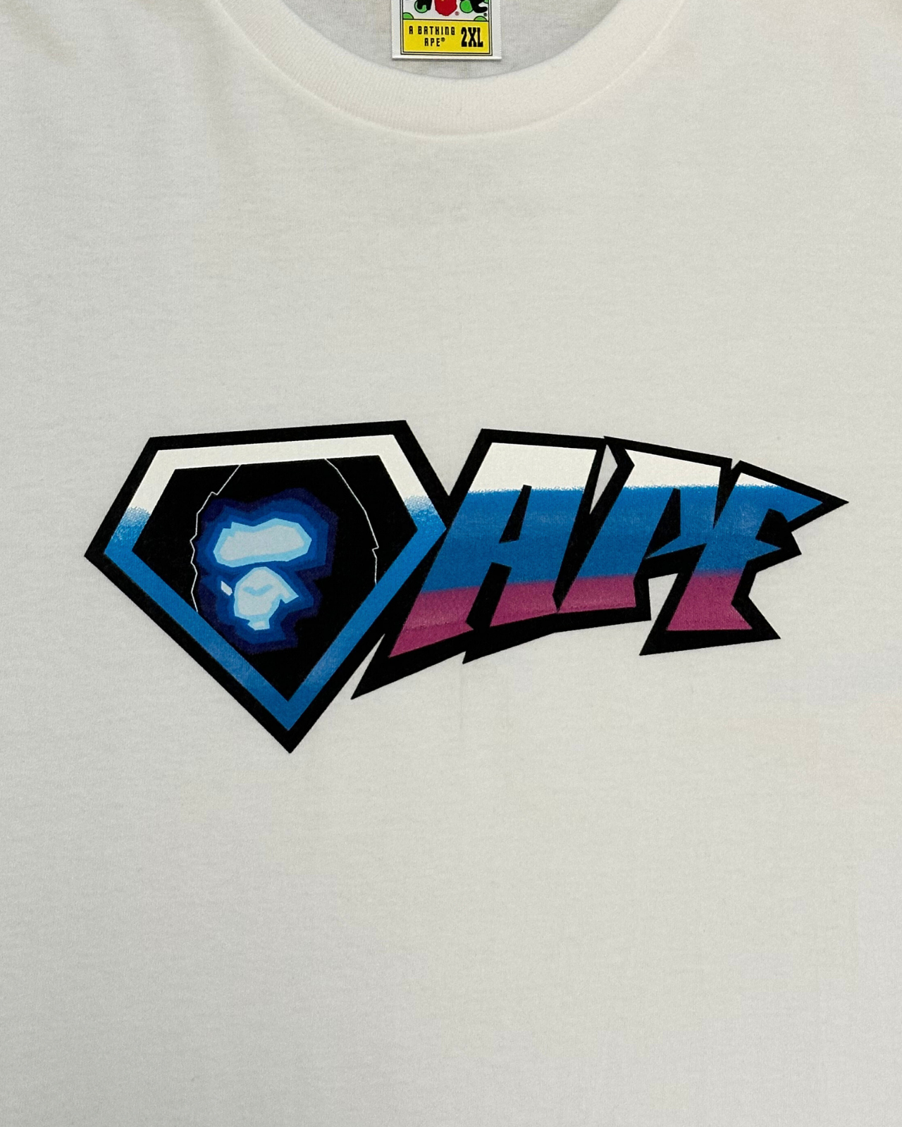 New - SS/22 BAPE x Busy Works Archive Graphic #9 T-Shirt - Size XXL