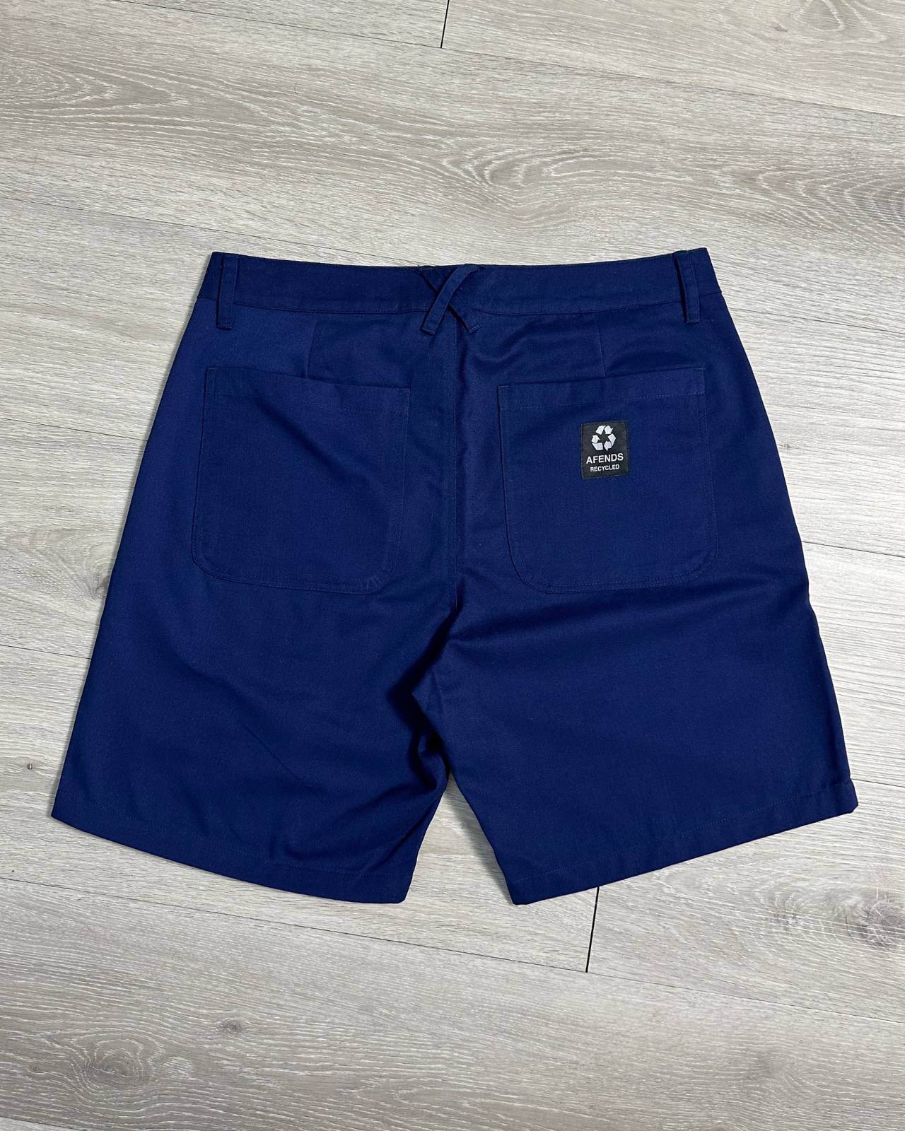 NWT - Afends Ninety Two's Recycled Fixed Waist Short / Seaport