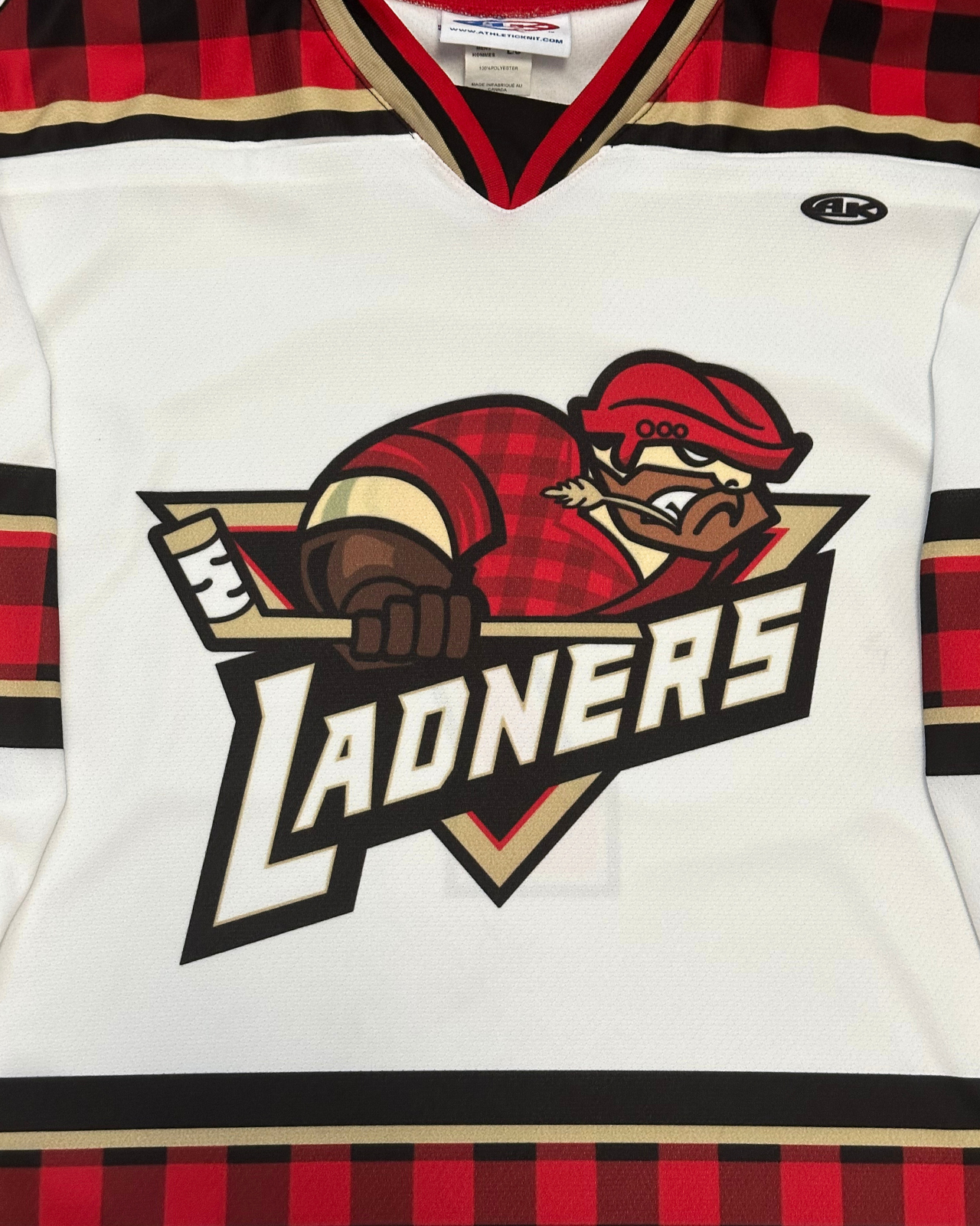 Athletic Knit Ladners Hockey Jersey - Size L