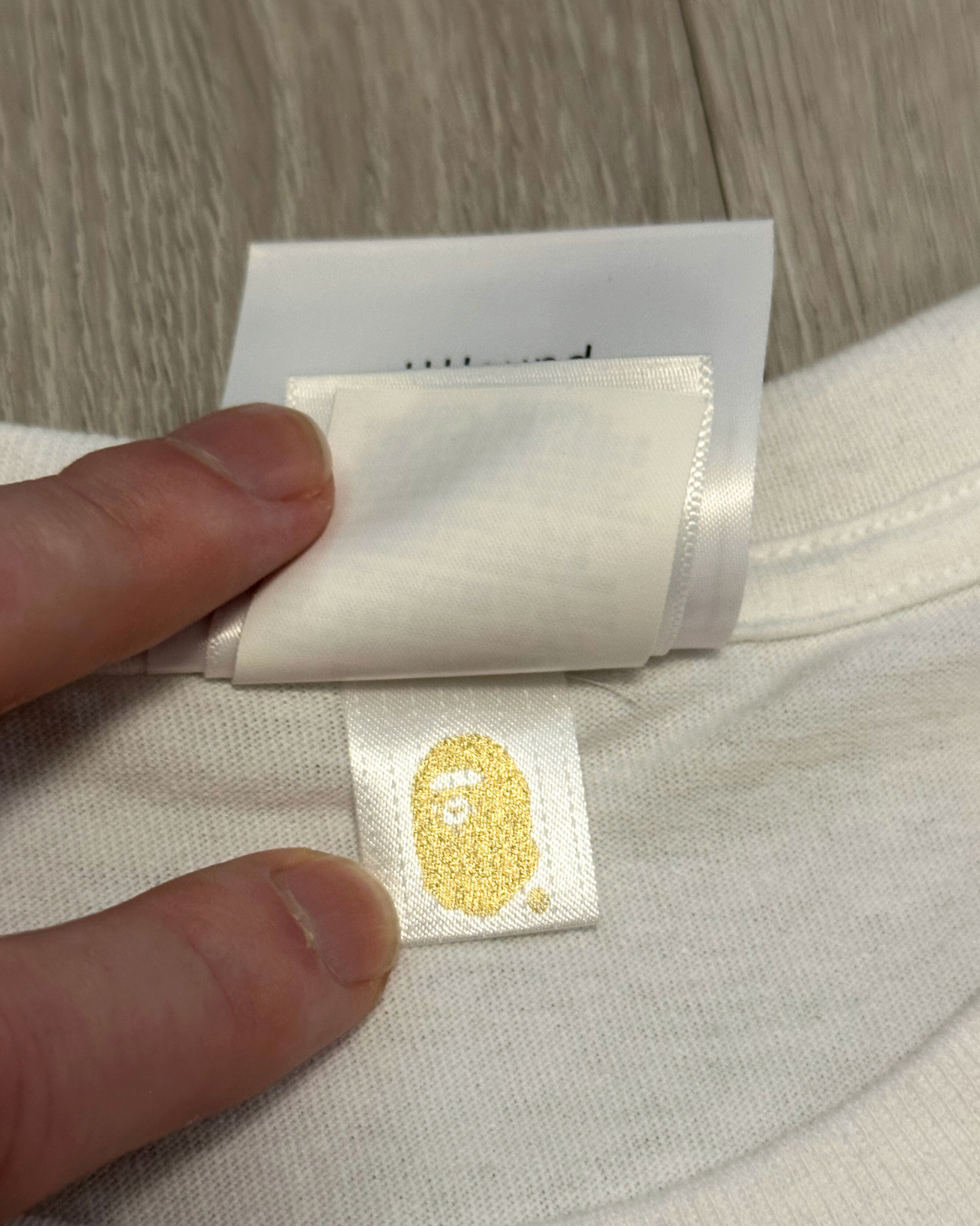 New - SS/23 BAPE x JJJJound College Timeless Ape T-Shirt - Size XXL