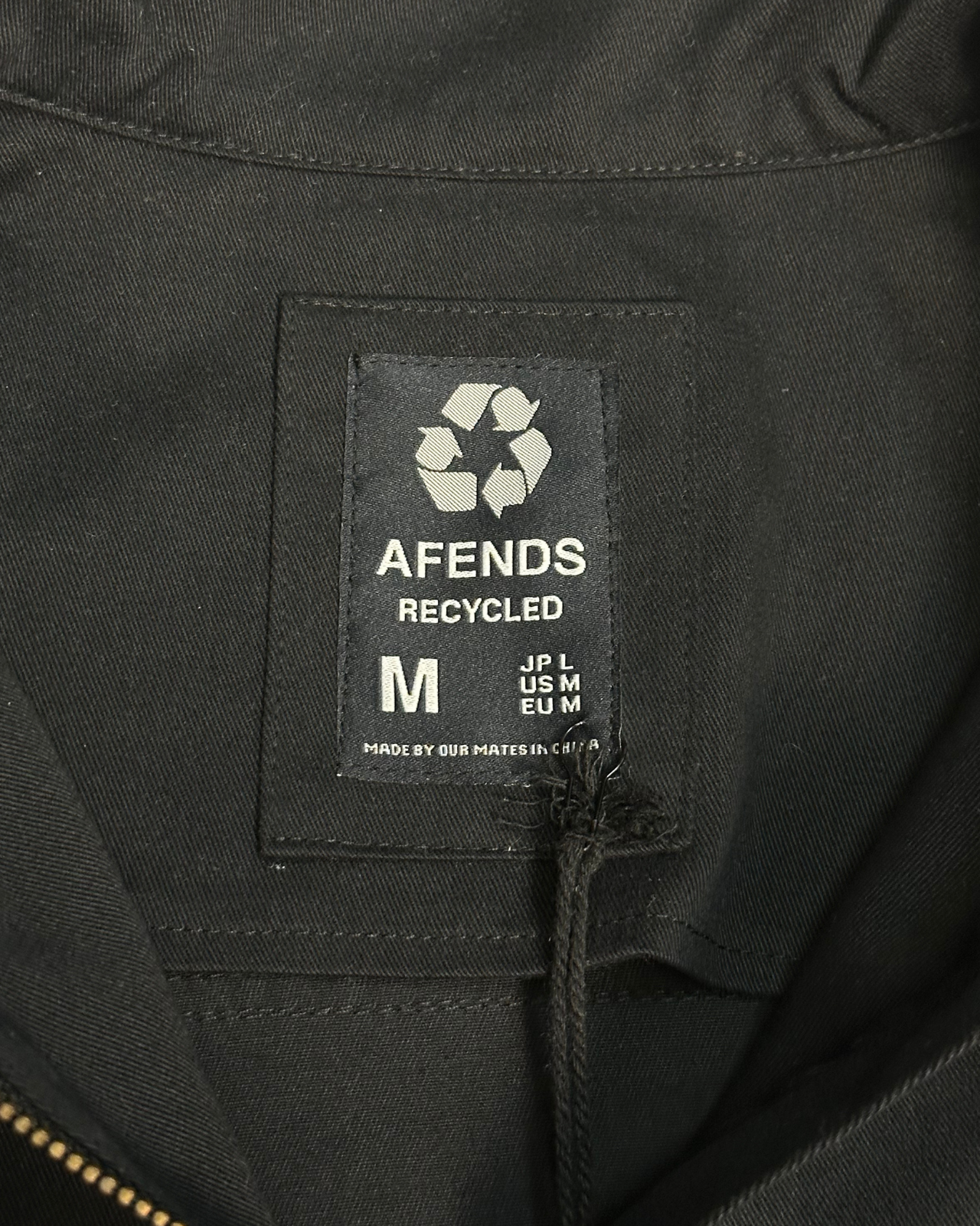 NWT - Afends Spaced Recycled Coach Jacket / Black