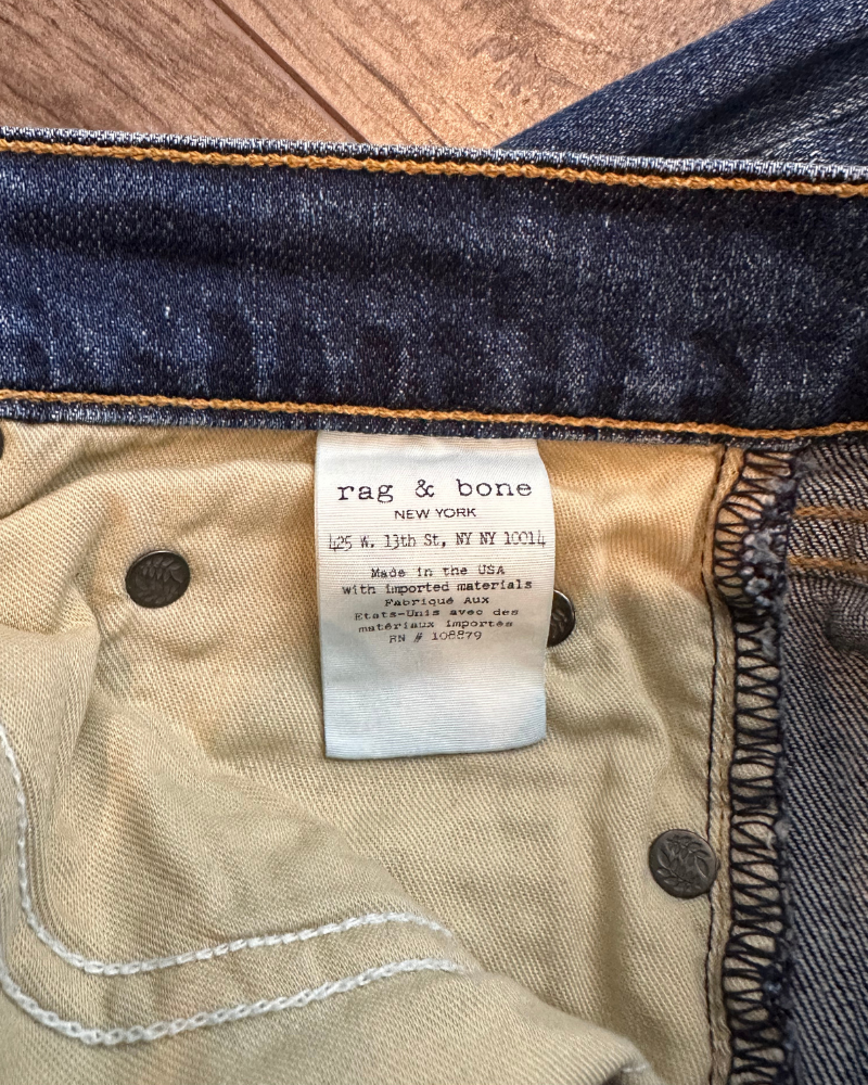 Distressed Rag & Bone Dre Women's Jeans - Size 28x30