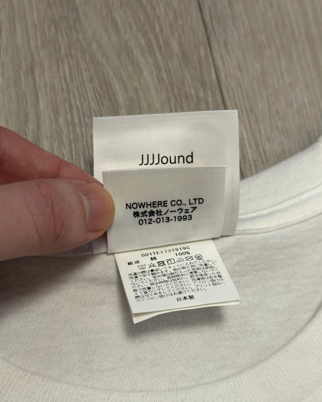 New - SS/23 BAPE x JJJJound College Timeless Ape T-Shirt - Size XXL