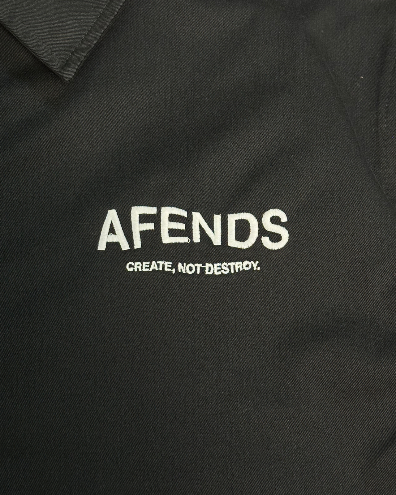 NWT - Afends Spaced Recycled Coach Jacket / Black