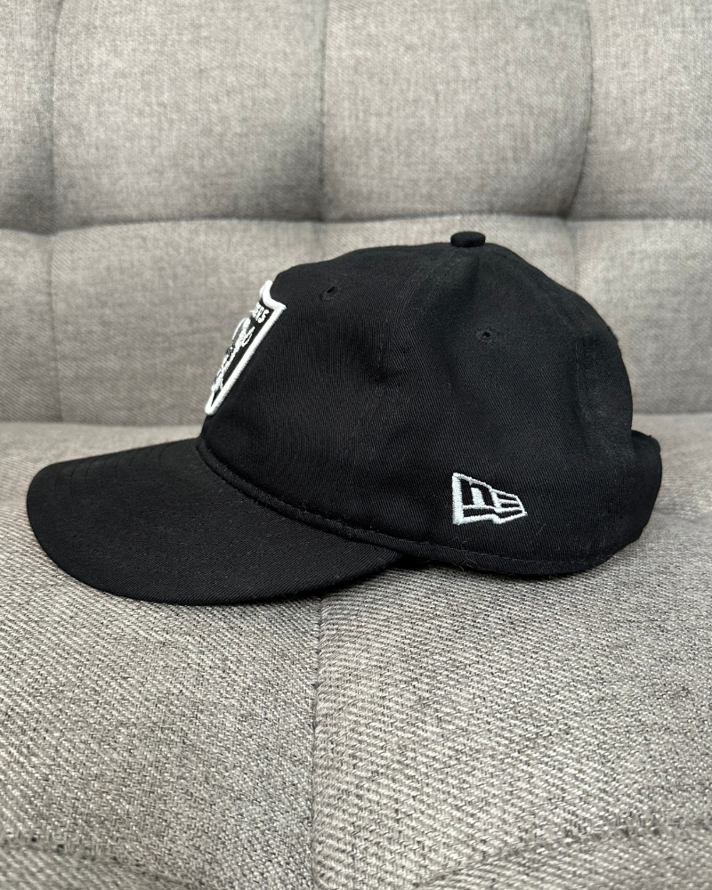 New Era Raiders NFL Snapback Hat / Black