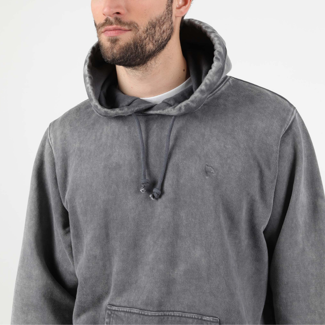 BNWT - Wemoto Clint Hooded Sweatshirt / Charcoal