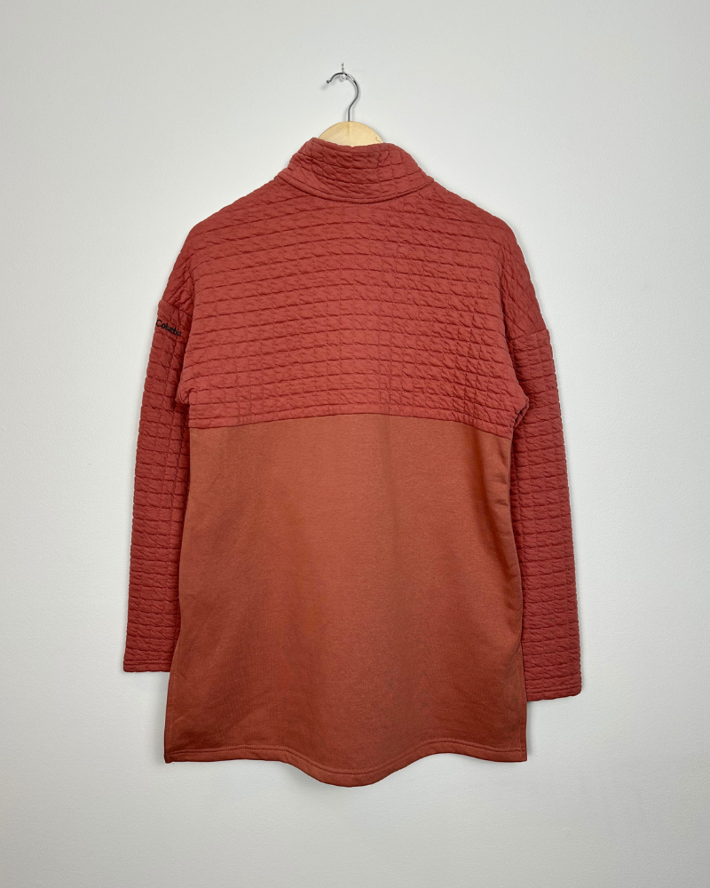 NWT - Women's Columbia Castle Hill 1/4 Zip Quilted Tunic - Size M