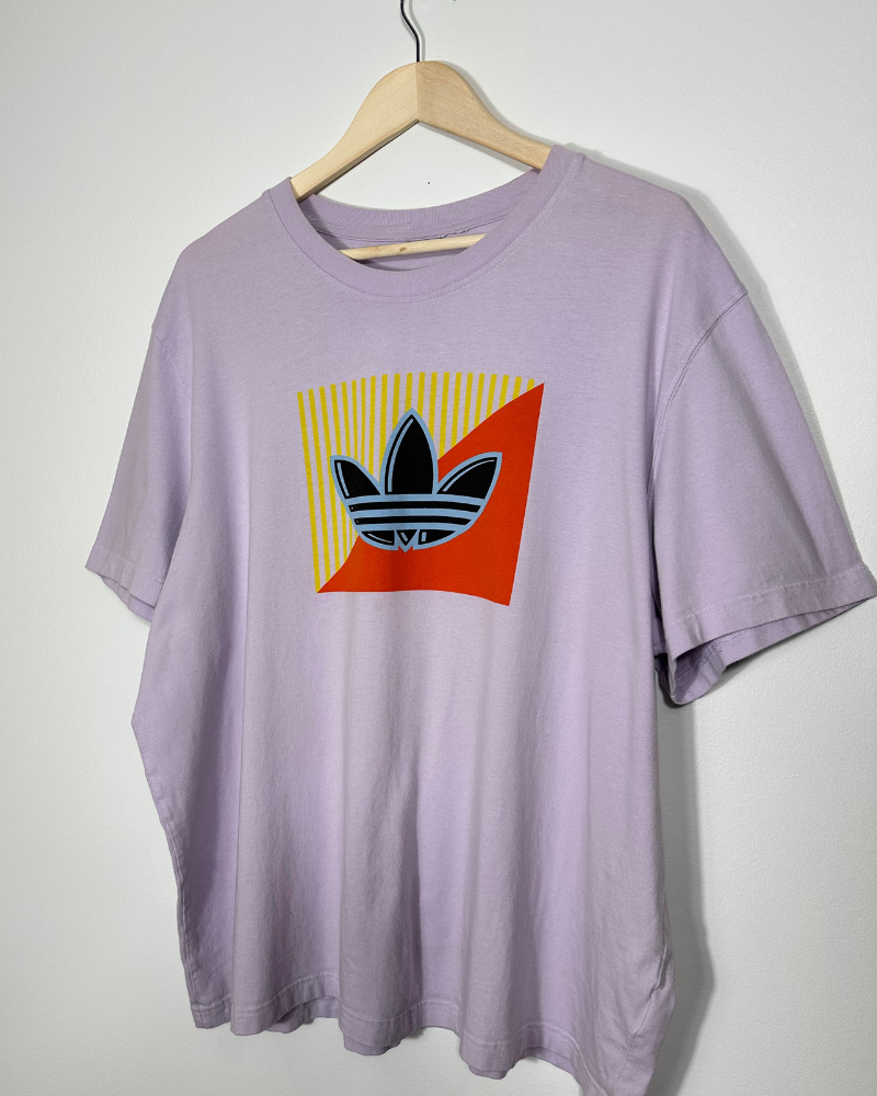 Adidas Originals Diagonal Logo T-Shirt - Size XXL