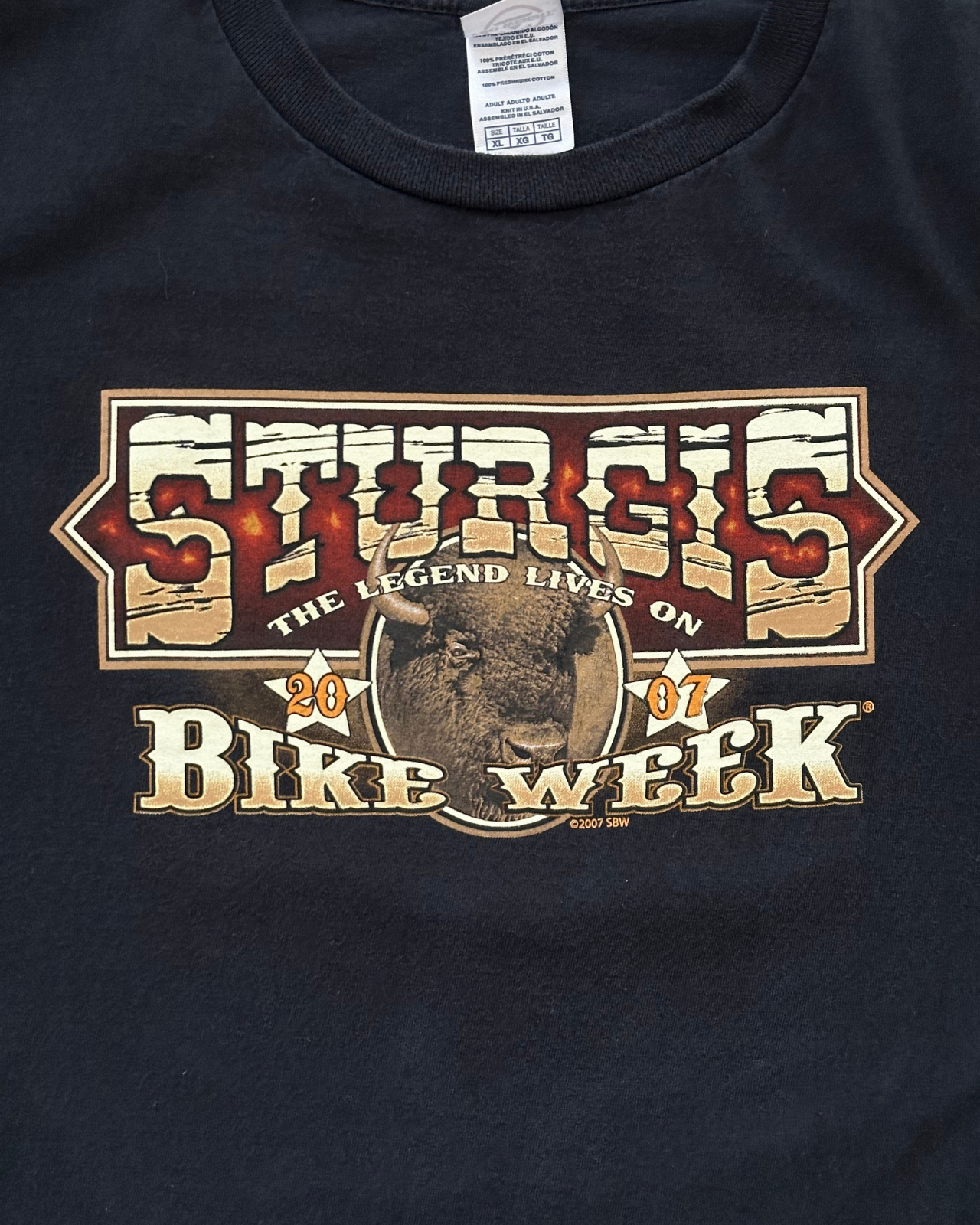'07 Sturgis Bike Week T-Shirt - Size XL