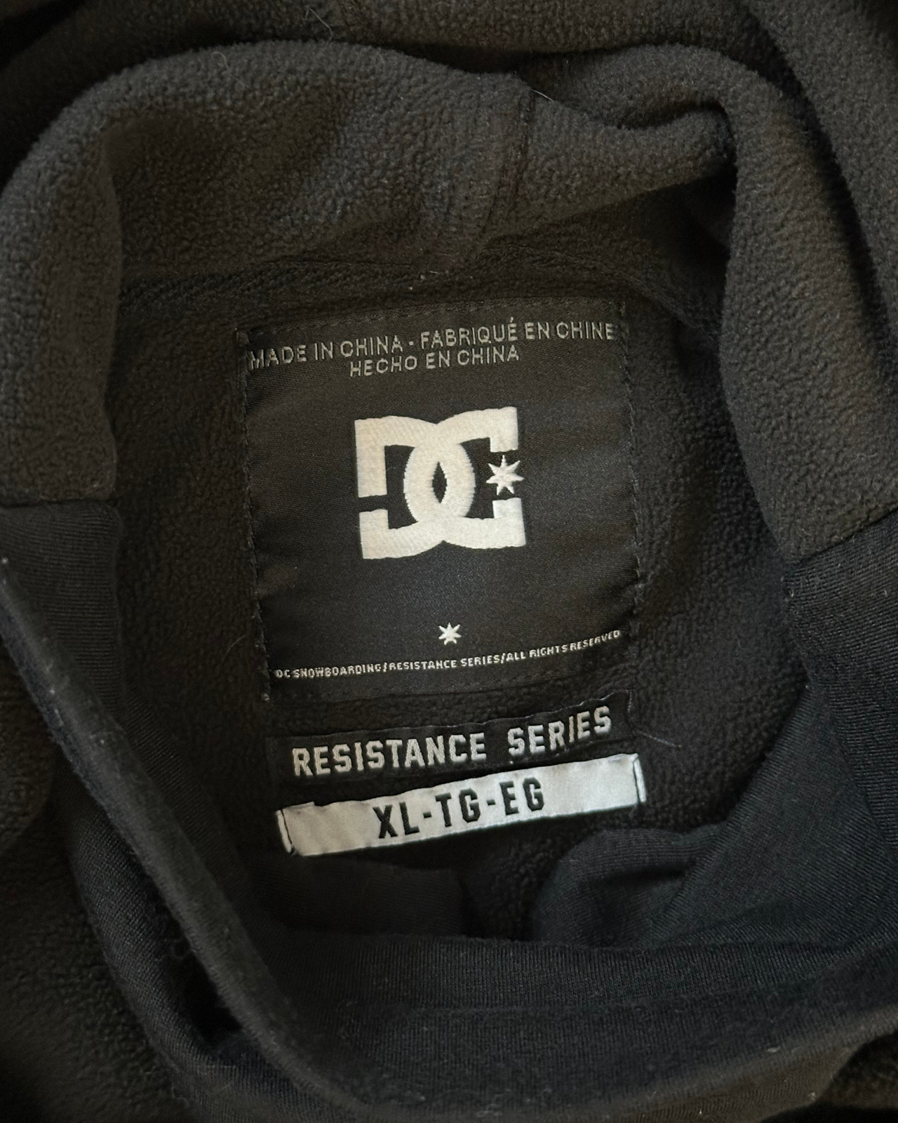 DC Snowboarding Resistance Series Hoodie - Size XL