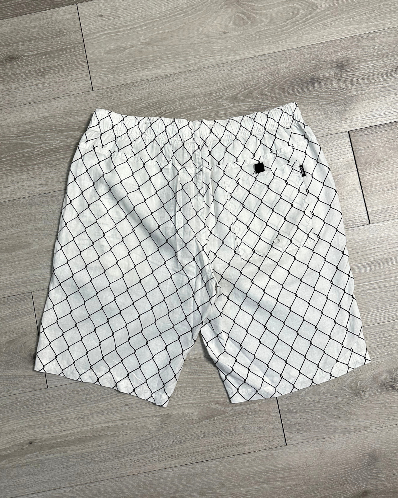 NWT - Afends Wired Ninety Eights Hemp Short / White