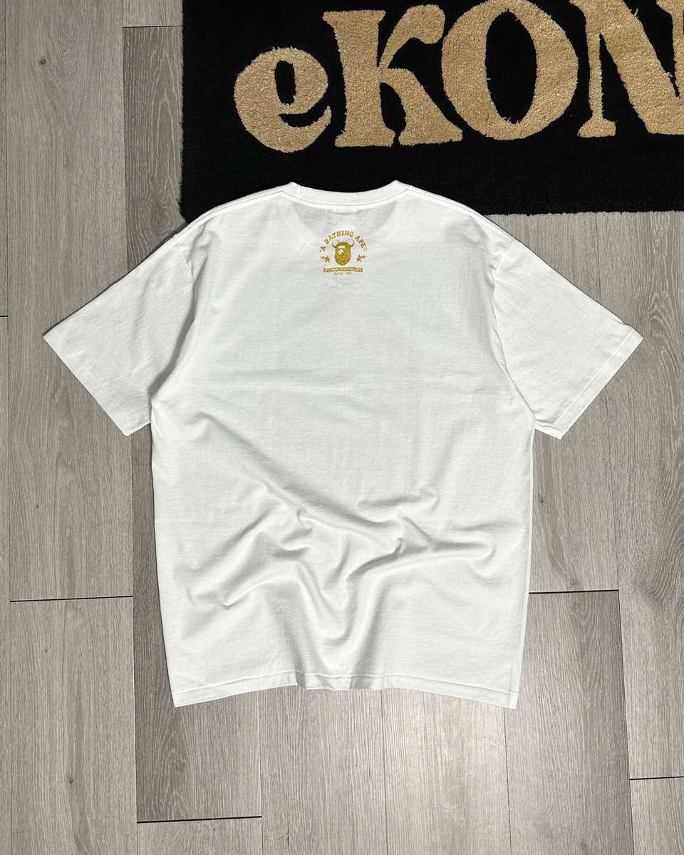 A BATHING APE T be@rbrick シャツ Lサイズ ホワイト A Bathing Ape x Be@rBrick T-shirt White XL NWT | eBay