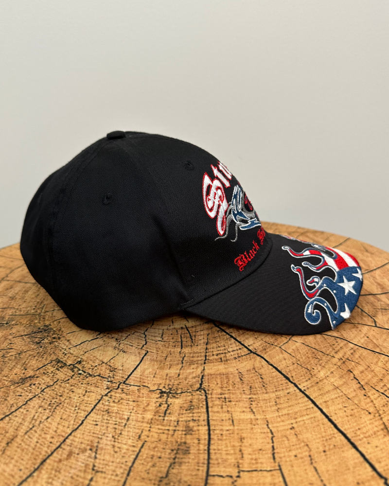 New - Sturgis 74th Black Hills South Dakota Motorcycle Rally '14 Strap Back Cap Hat