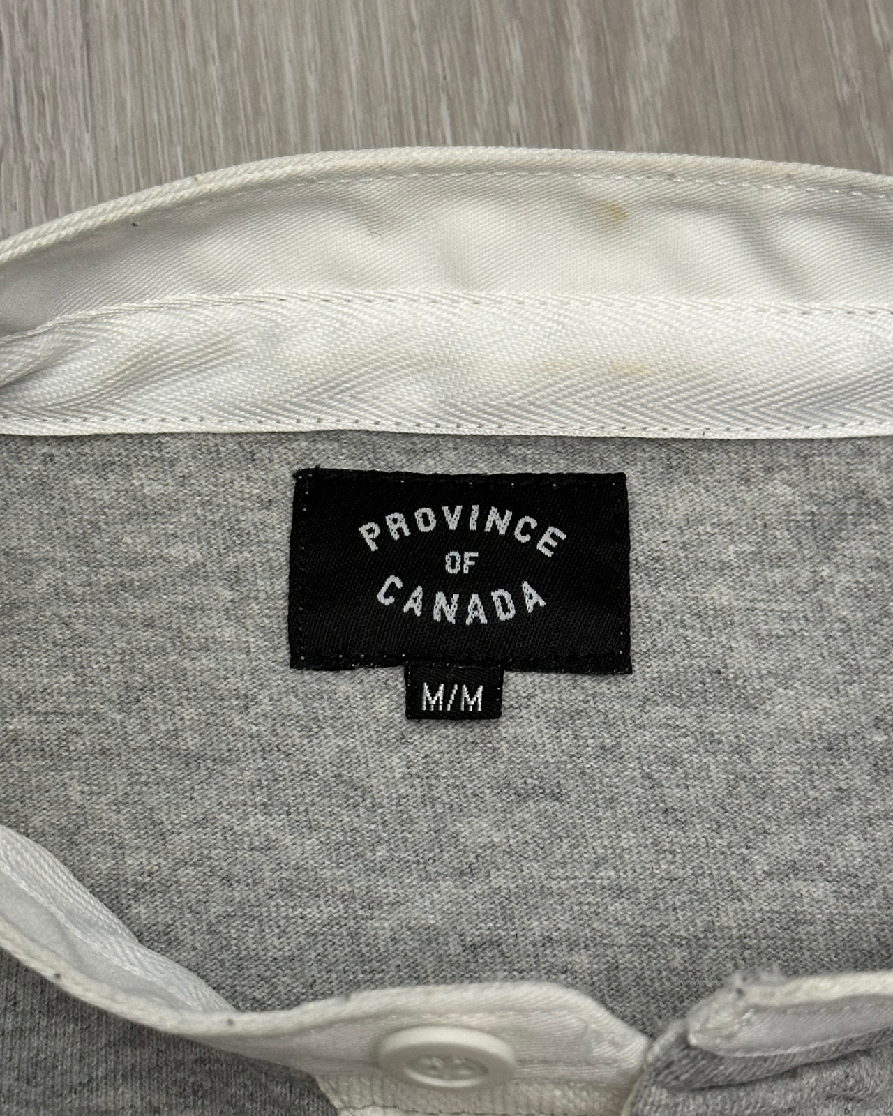 Province of Canada Rugby Long Sleeve Shirt - Size M