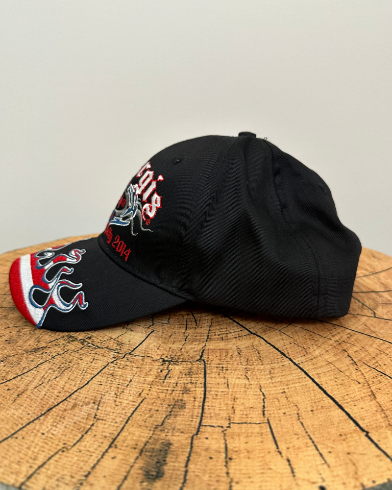 New - Sturgis 74th Black Hills South Dakota Motorcycle Rally '14 Strap Back Cap Hat