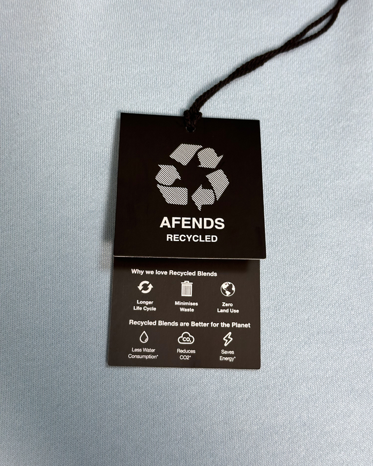 NWT - Afends Flowers Recycled Crew Neck / Sky Blue