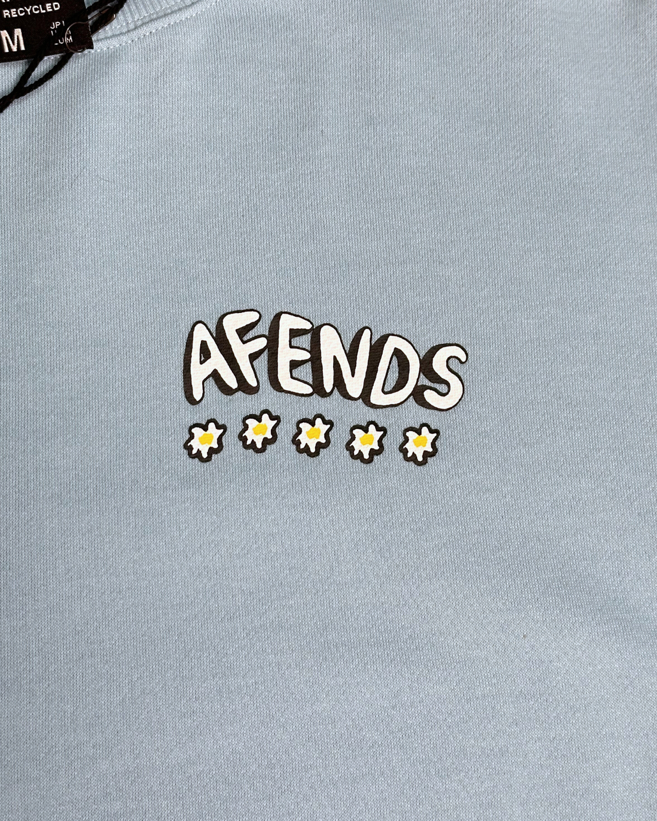 NWT - Afends Flowers Recycled Crew Neck / Sky Blue