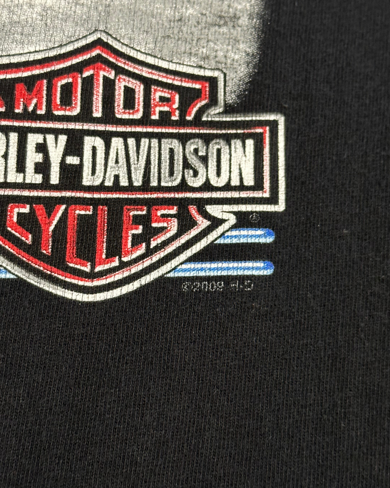 '09 Harley Davidson Barnes Langley BC T-Shirt - Size 3XL