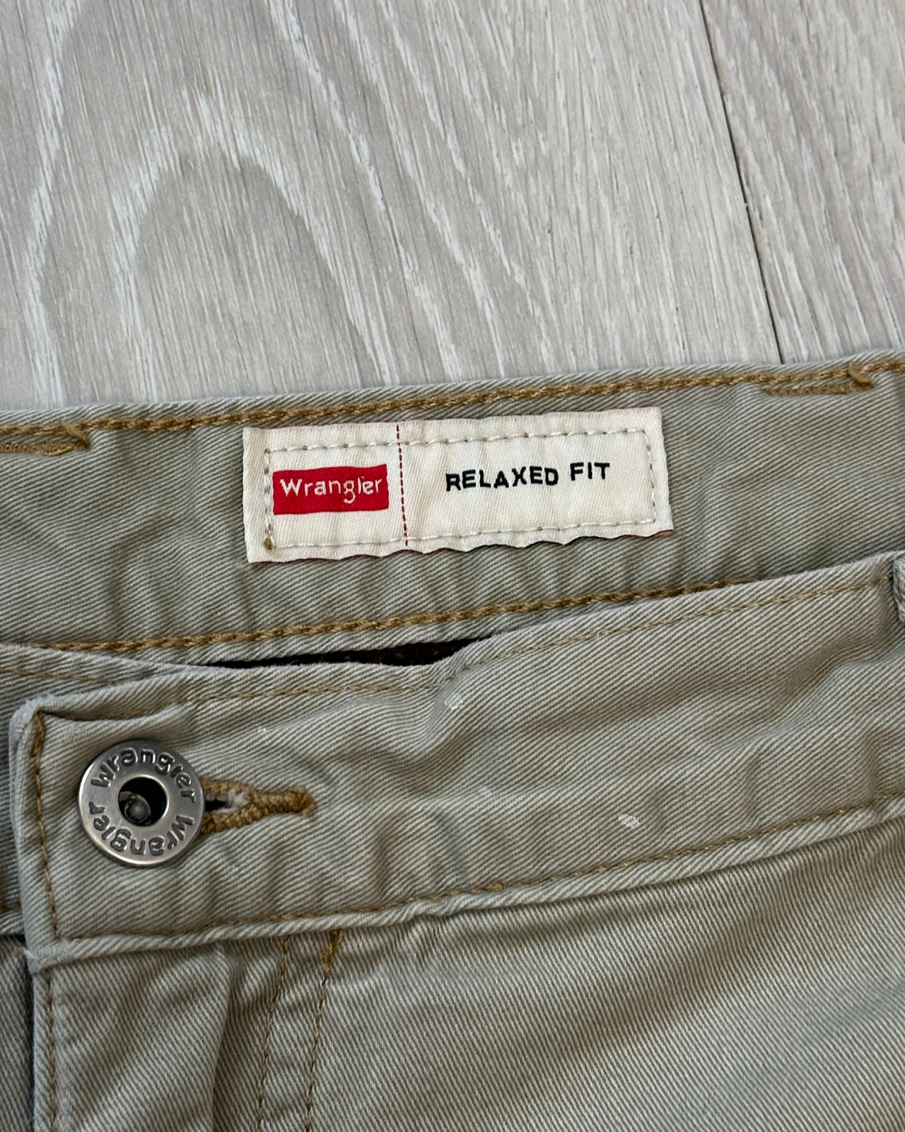 Wrangler Relaxed Fit Fleece Lined Cargo Pants - Size 38x29