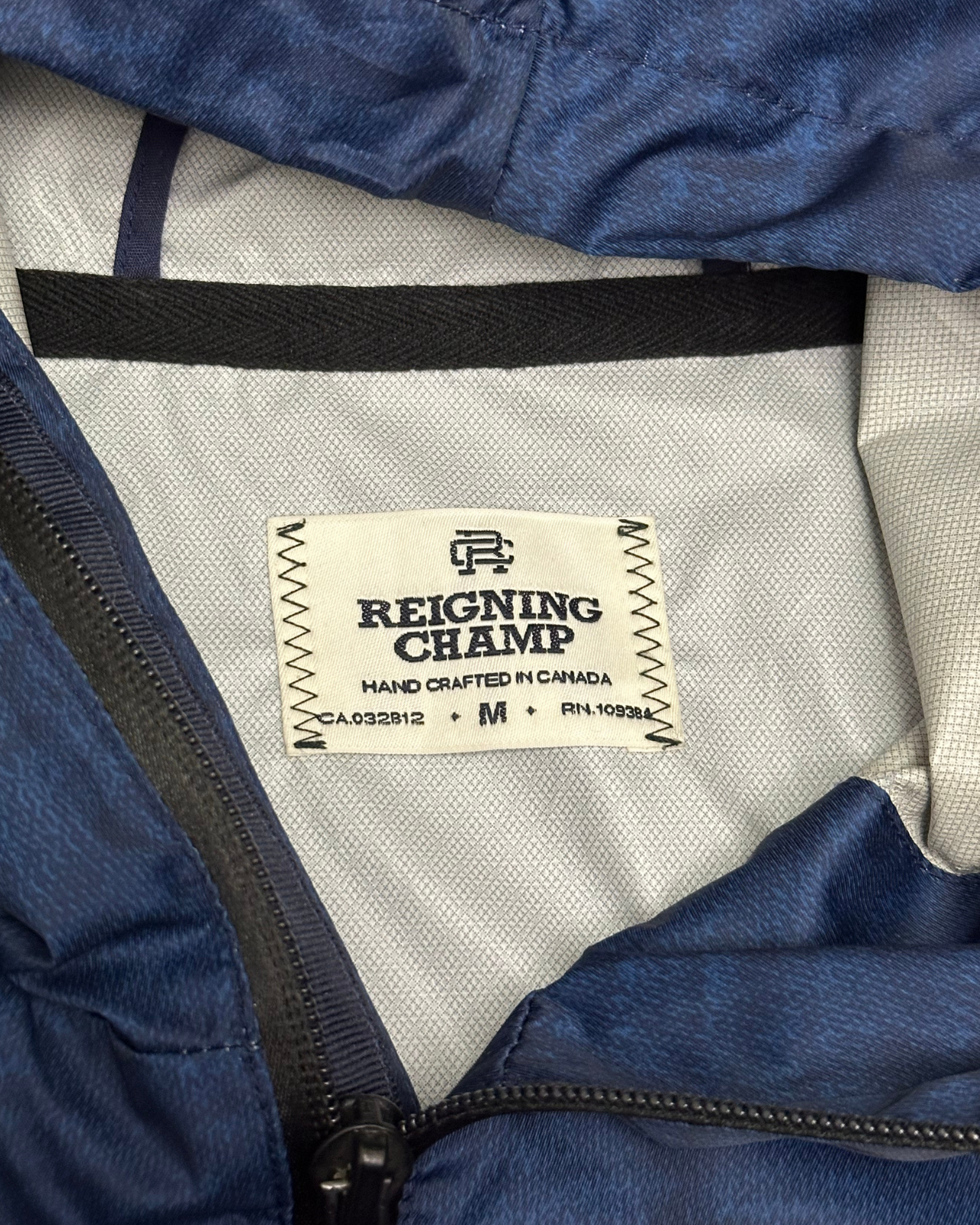 Reigning Champ Packable Printed Windbreaker Jacket - Size M