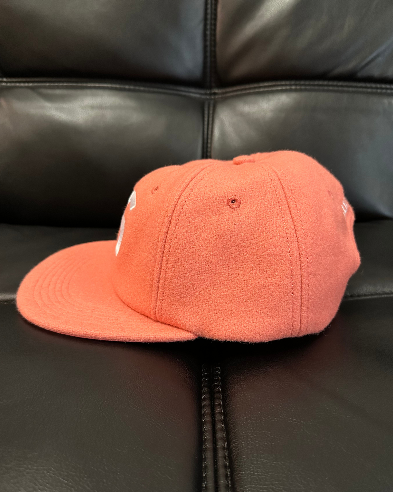 NWT - '17 Supreme S Logo Wool Strap Back Hat