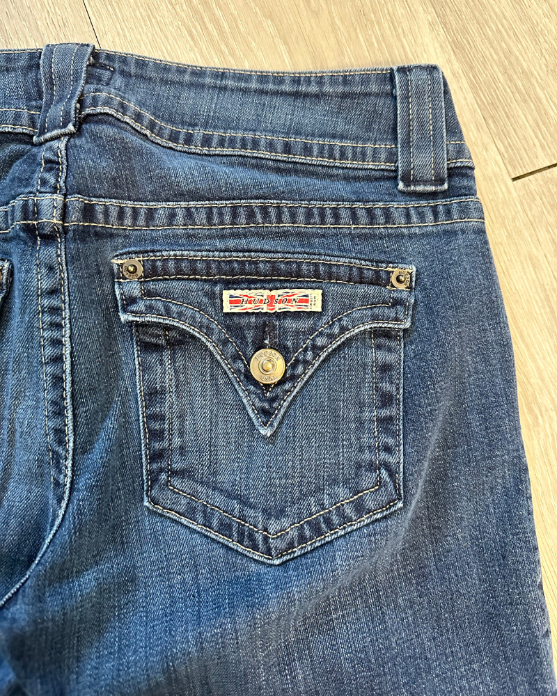 Hudson Low-Rise Flared Women's Jeans - Size 30x33