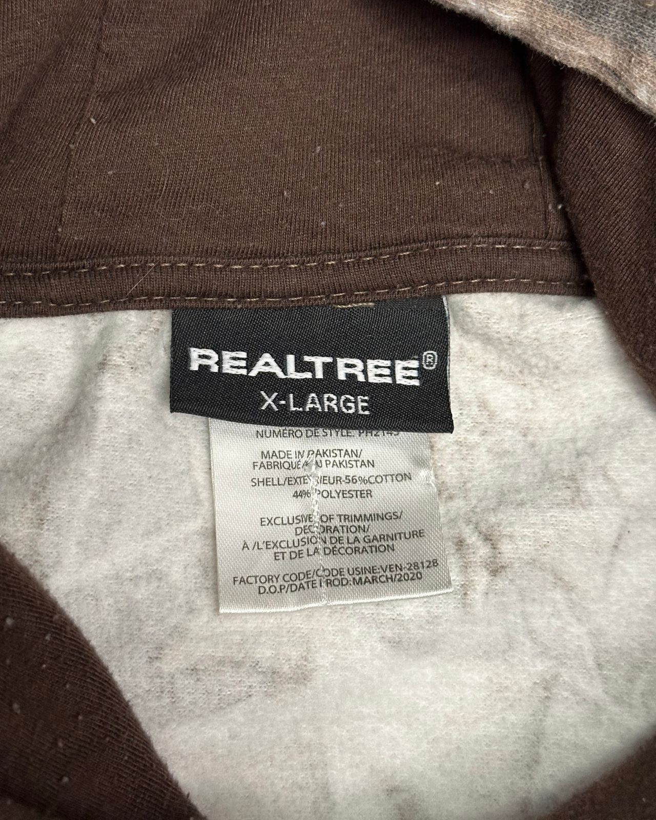 RealTree Camo Hoodie - Size XL