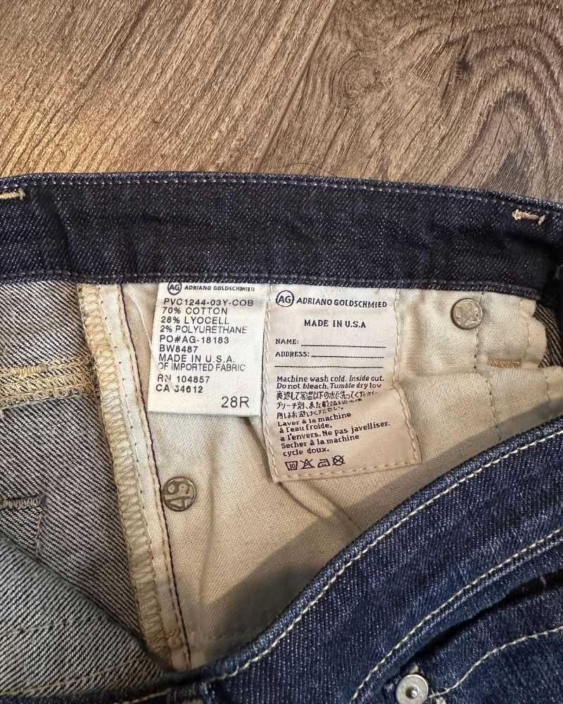 Adriano Goldschmied AG Jeans Women's Premier Skinny Straight - Size 28Rx33