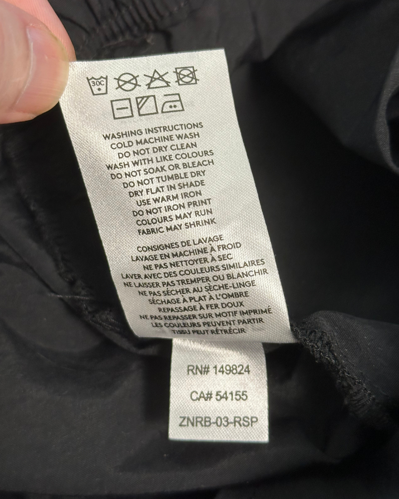 Zanerobe Z Track Nylon Joggers - Size 34