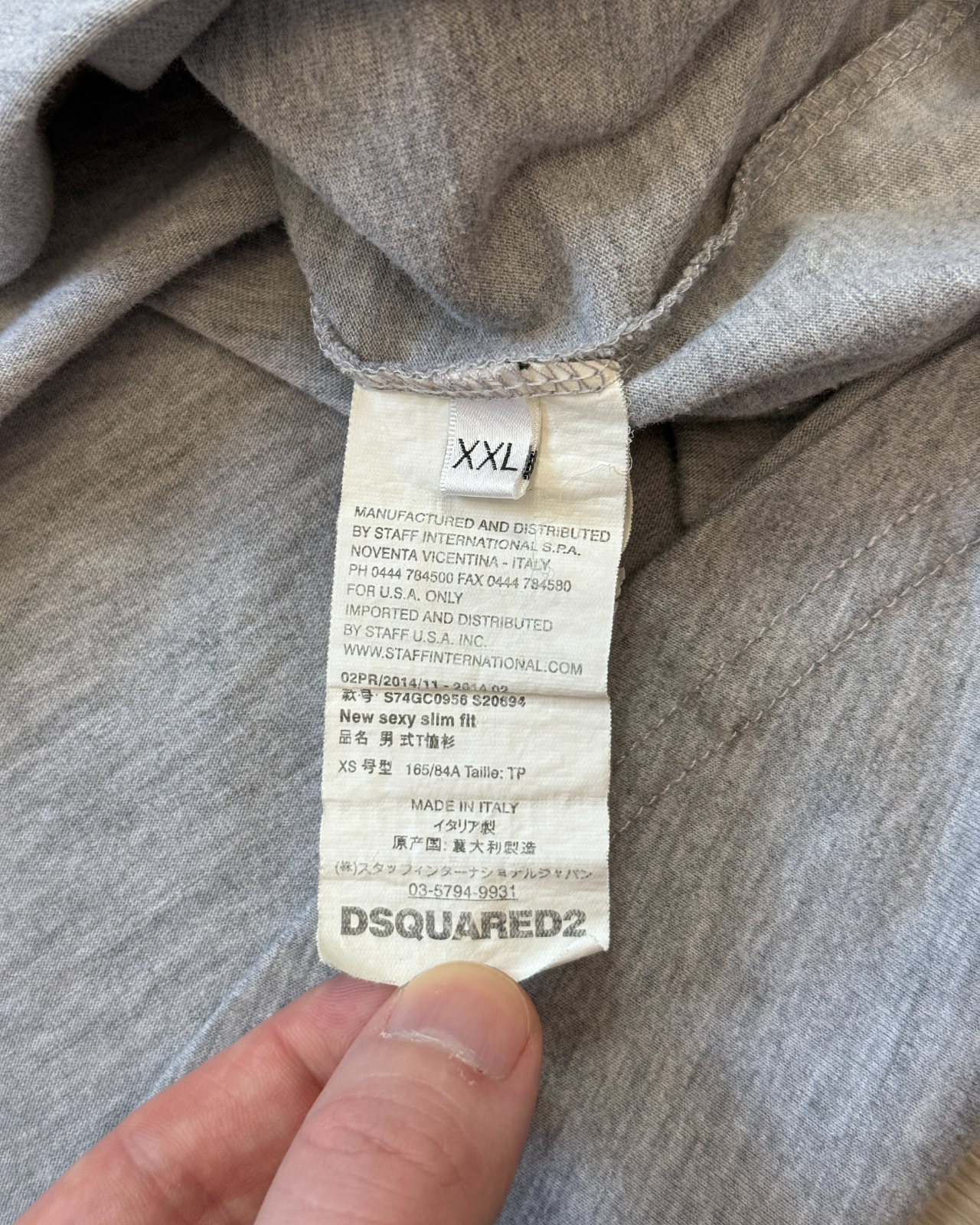 Dsquared2 Catens Educational Inst. T-Shirt - Size XXL