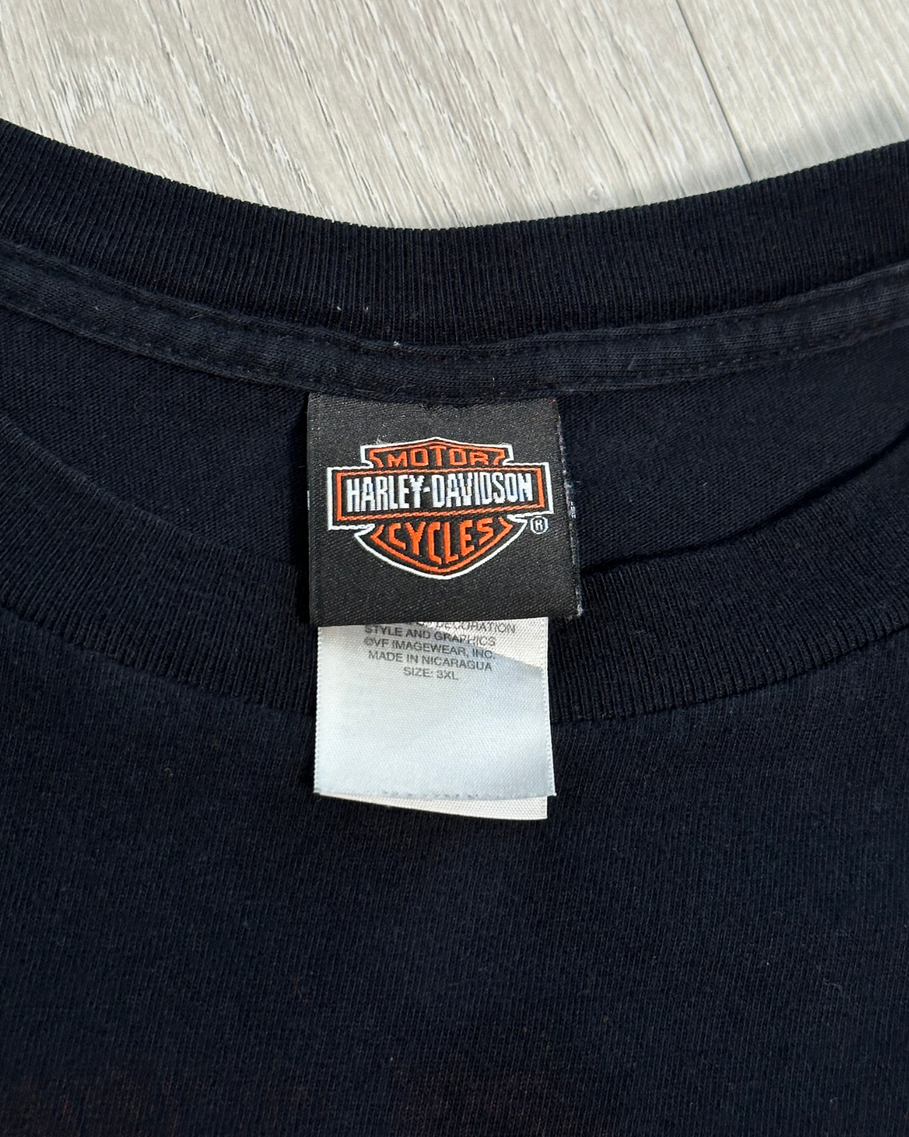 '09 Harley Davidson Barnes Langley BC T-Shirt - Size 3XL