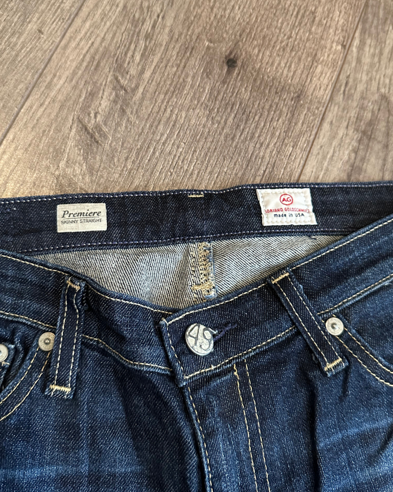 Adriano Goldschmied AG Jeans Women's Premier Skinny Straight - Size 28Rx33