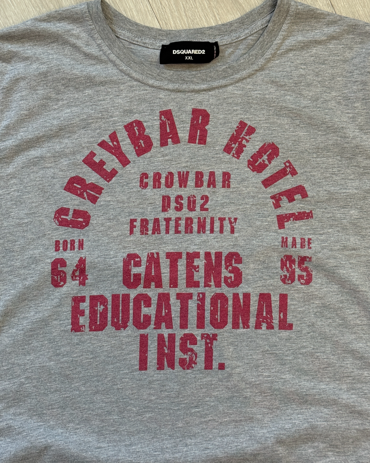 Dsquared2 Catens Educational Inst. T-Shirt - Size XXL