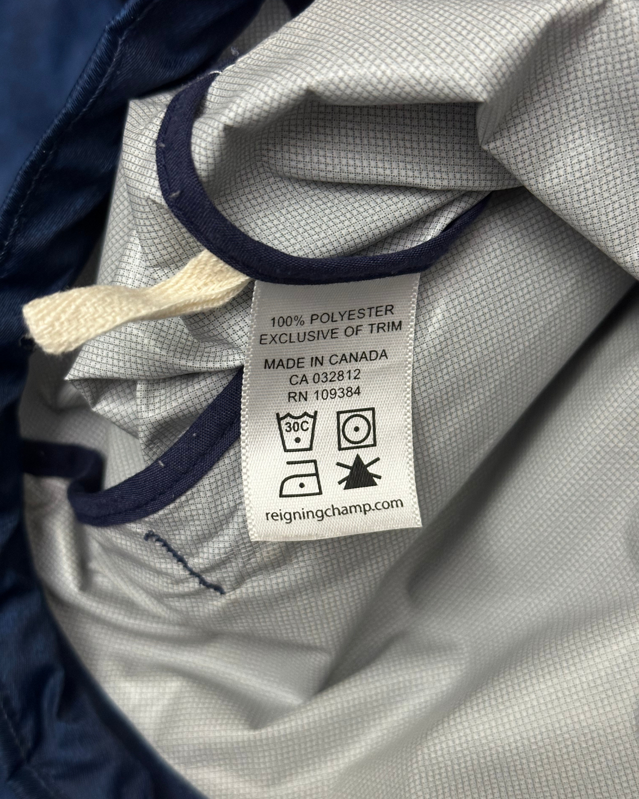 Reigning Champ Packable Printed Windbreaker Jacket - Size M