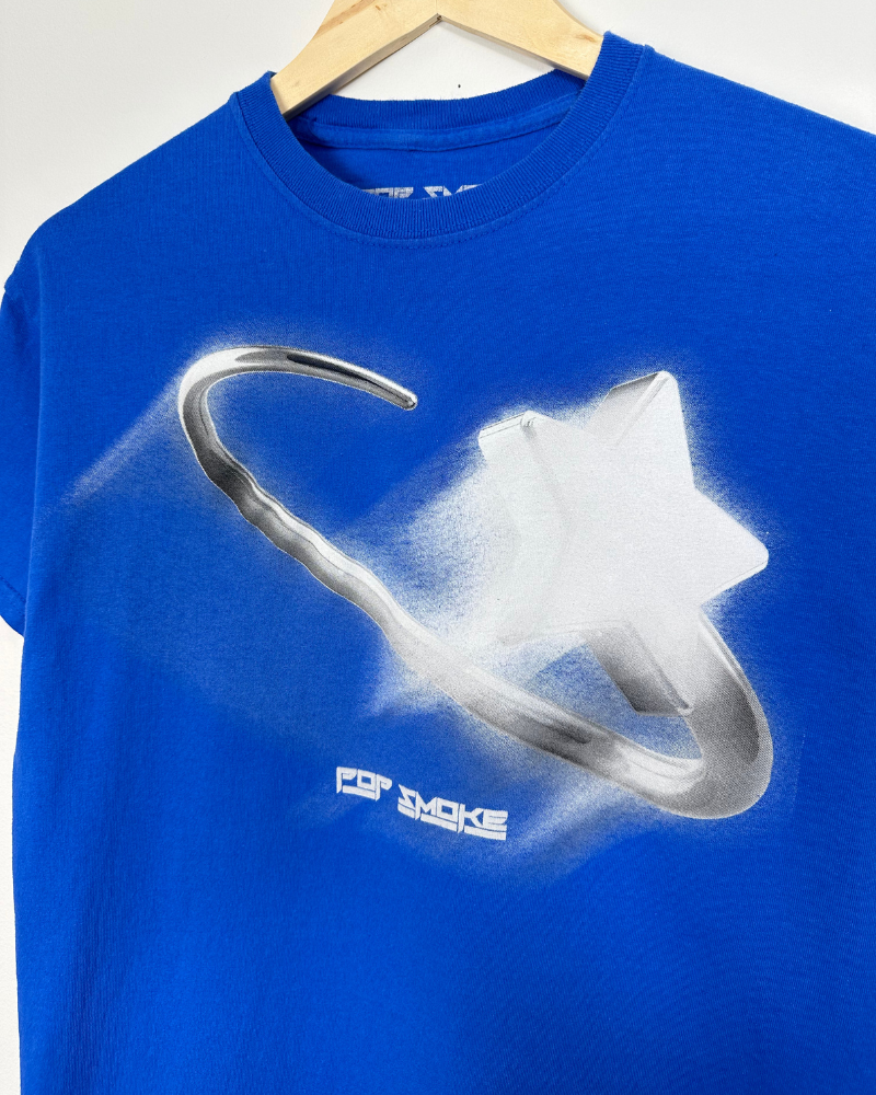 Pop Smoke Shoot For The Stars Aim For The Moon T-Shirt - Size M