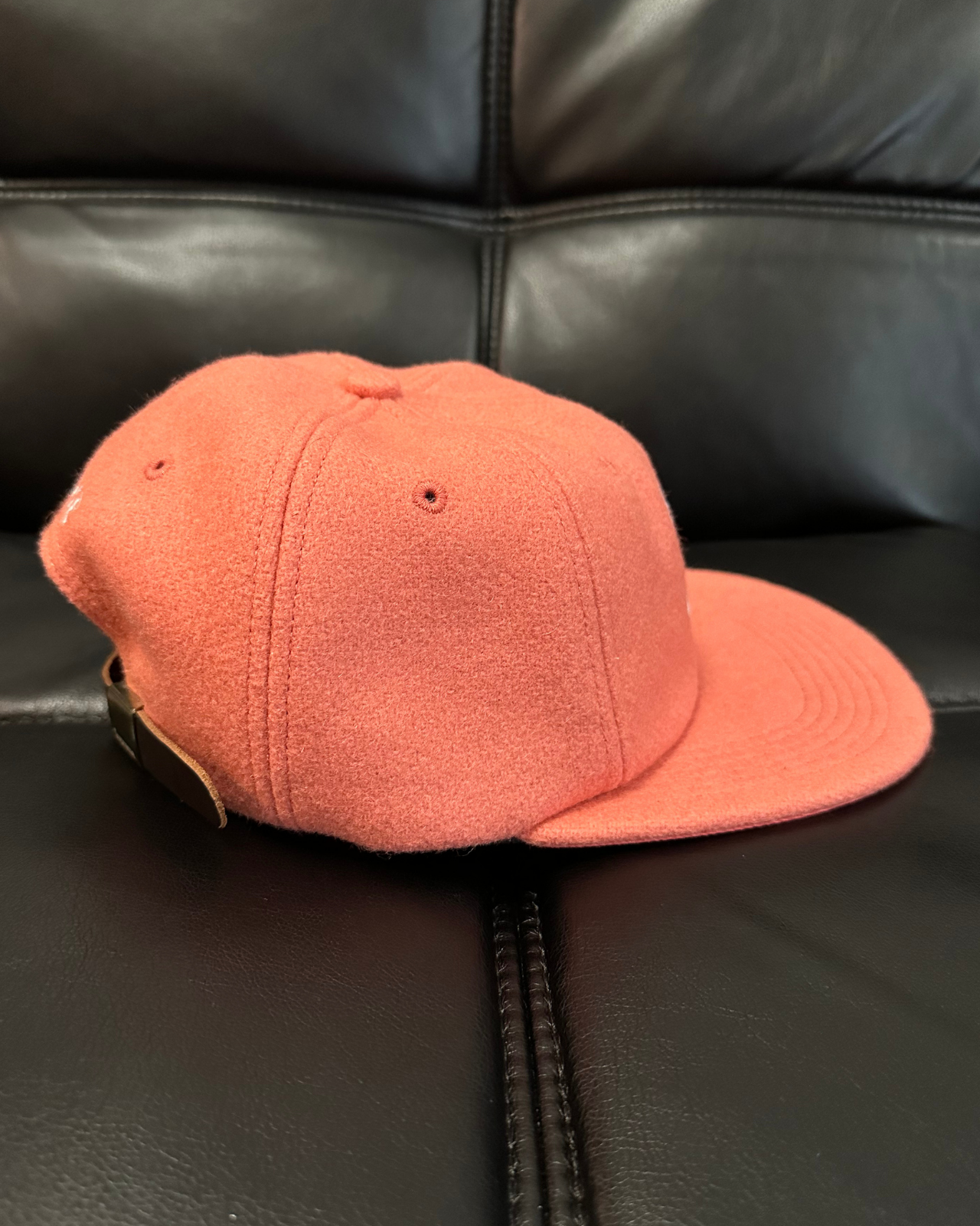 NWT - '17 Supreme S Logo Wool Strap Back Hat