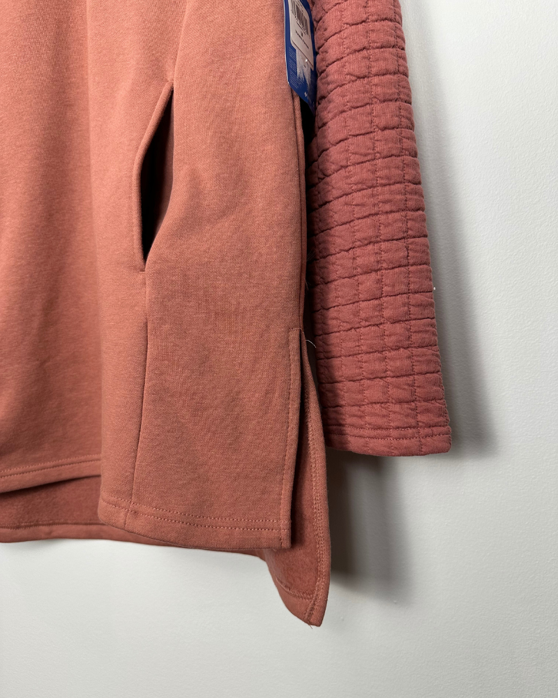 NWT - Women's Columbia Castle Hill 1/4 Zip Quilted Tunic - Size M