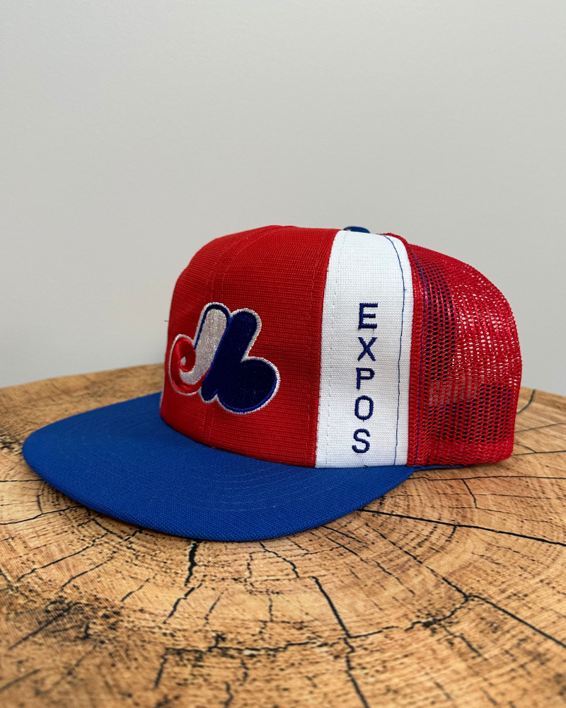 Vintage Montreal Expos MLB Trucker Hat