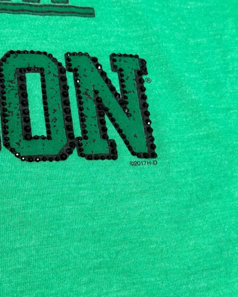 '17 Harley Davidson Bellevue Washington Rhinestone Women's T-Shirt - Size L