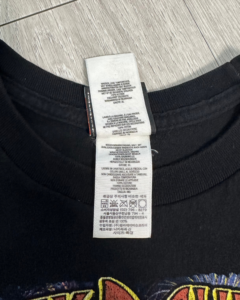 Rare '14 Harley Davidson Scott Jacobs Limited Edition Bengal Kolkata India T-Shirt - Size XL