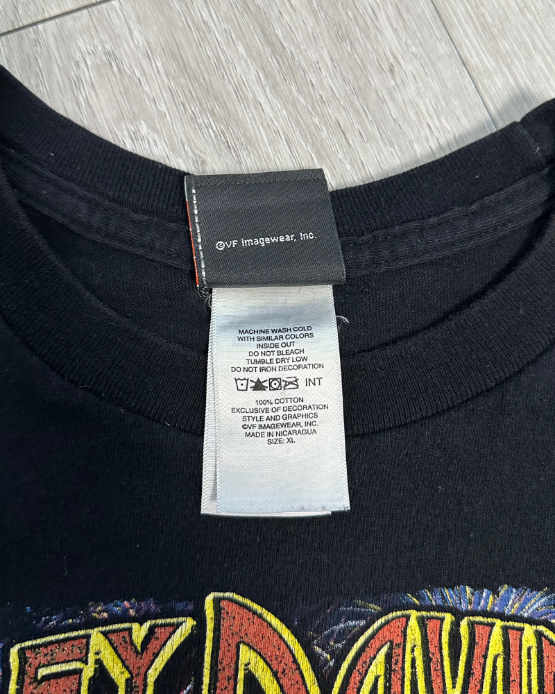 Rare '14 Harley Davidson Scott Jacobs Limited Edition Bengal Kolkata India T-Shirt - Size XL